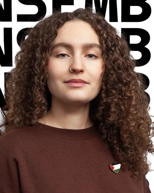 Portrait de Océane Adriana Pannatier, candidate Ensemble à Gauche Lausanne aux élections communales 2026